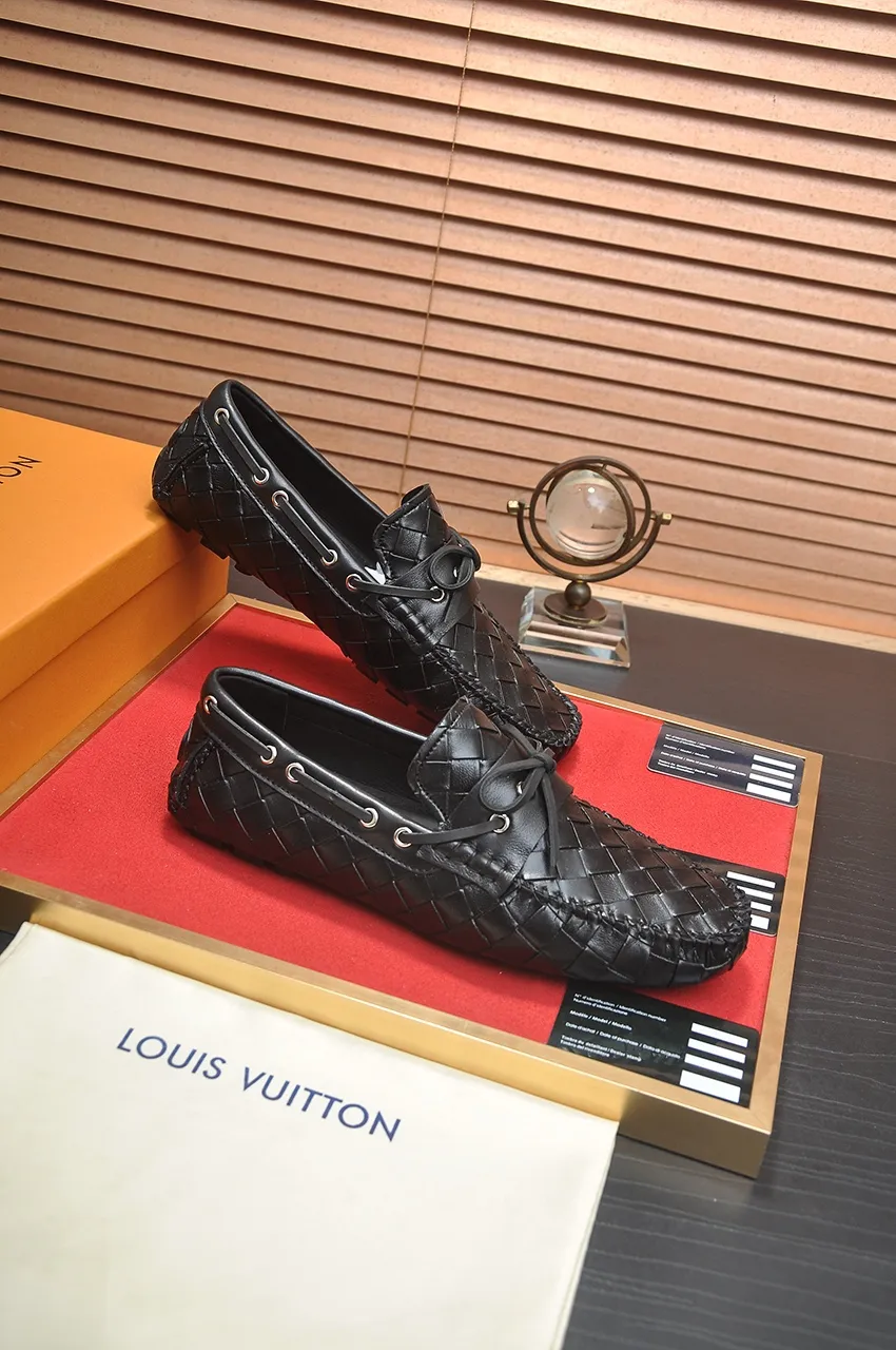 Men's Men's Shoes💰420💶【GUCCI】 (High-end Niuli) New 🍀Gucci*——Gucci Doudou Shoes! Made of imported original cowhide, the inner top layer is comfortable cowhide lining! Original wear-resistant rubber outsole! High quality products! Code number 38-44!